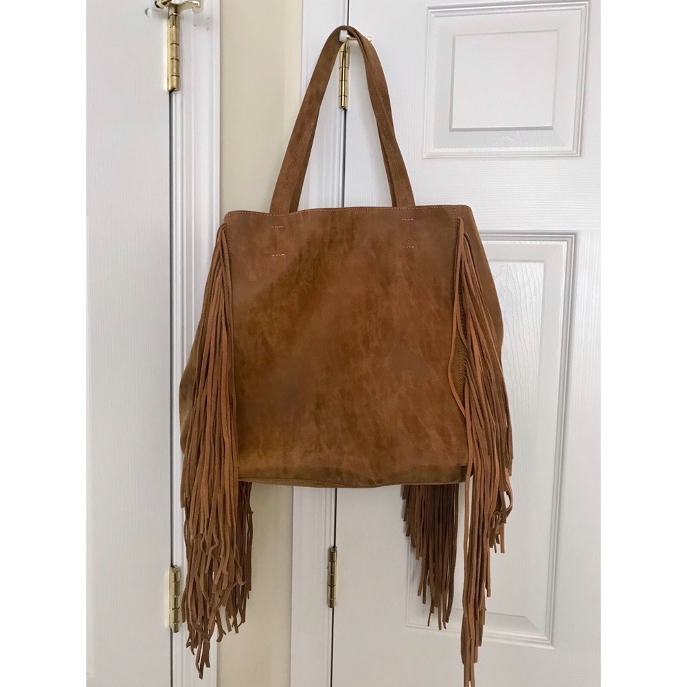 Forever 21 - Cognac Fringe Bag
